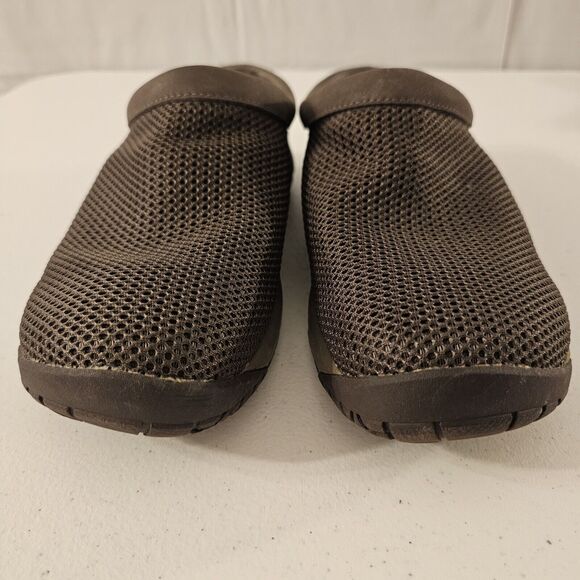 Merrell Mocha Mesh Slides‎ Dark Earth Cocoa Clogs Comfort EUR 40.5 US Womens 9.5 - Picture 8 of 10